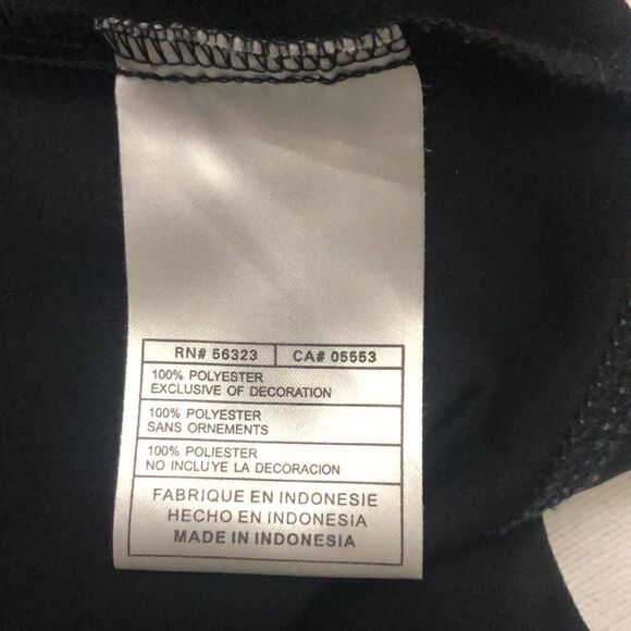 Nike womens black athletic activewear. 4 front pockets size XL - Picture 13 of 14